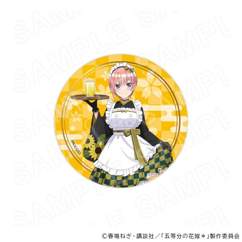 【 09/04 発送予定】 TVスペシャルアニメ「五等分の花嫁＊」 描き下ろしBIG缶バッジ 中野一花 グッズ
