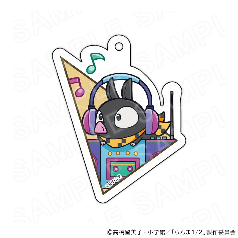 【 09/06 発送予定】 TVアニメ「らんま1/2」 レトロポップVer. ミニキャラアクリルキーホルダー Pちゃん グッズ