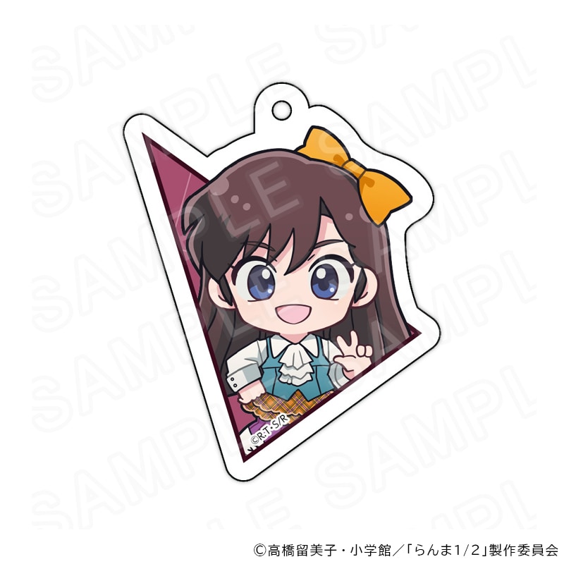 【 09/06 発送予定】 TVアニメ「らんま1/2」 レトロポップVer. ミニキャラアクリルキーホルダー 久遠寺右京 グッズ
