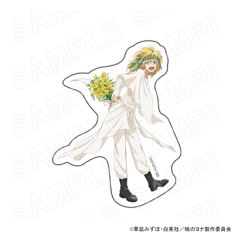アニメ 暁のヨナ ステッカー ハク スウォン ユン シンア ジェハ ゼノ キジャ TVアニメ「暁のヨナ」 花Ver. 描き下ろしステッカー ゼノ アニメキャラ