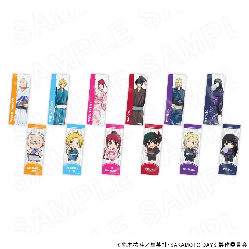 【 08/26 発送予定】 TVアニメ『SAKAMOTO DAYS』 トレーディングクリア栞 ※ランダム販売 グッズ