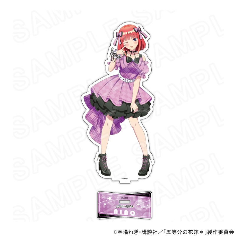 【 09/14 発送予定】 TVスペシャルアニメ「五等分の花嫁＊」 描き下ろしアクリルスタンド　中野二乃（アイドル） グッズ