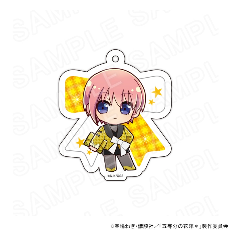 【 09/14 発送予定】 TVスペシャルアニメ「五等分の花嫁＊」 ミニキャラアクリルキーホルダー　中野一花（ドレス） グッズ