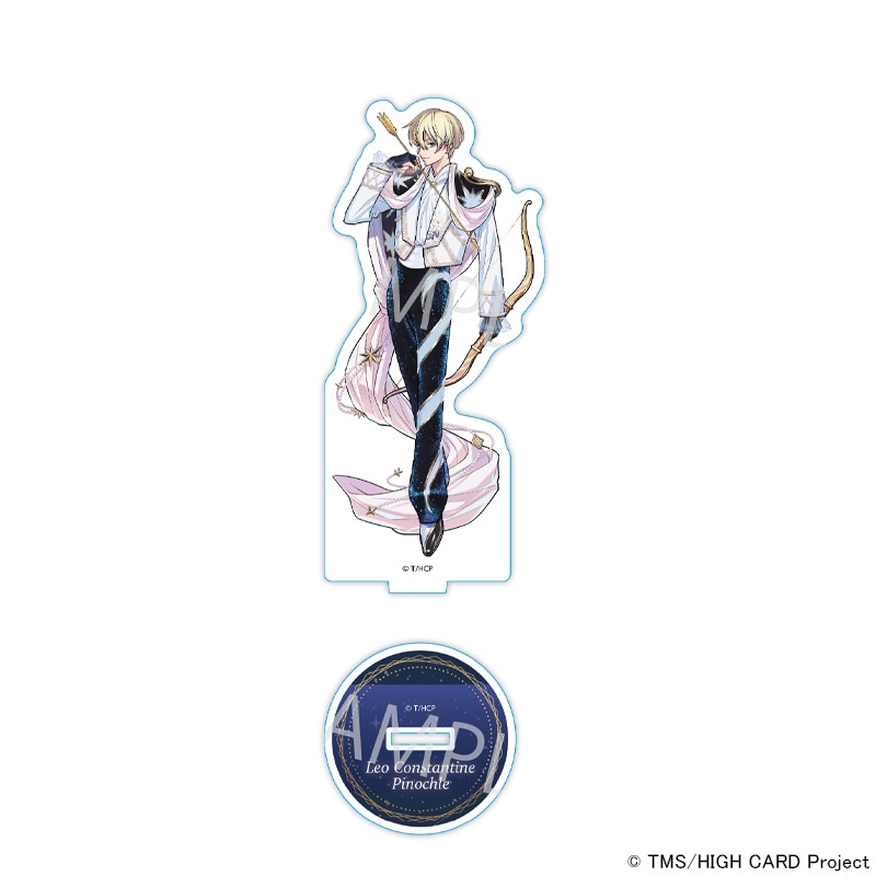 【 09/17 発送予定】 『HIGH CARD』コラボカフェ 描き下ろしアクリルスタンド[レオ] グッズ