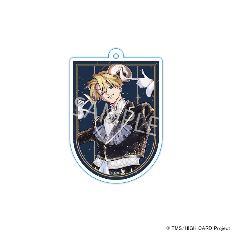 【 09/17 発送予定】 『HIGH CARD』コラボカフェ 描き下ろしアクリルキーホルダー[フィン] グッズ