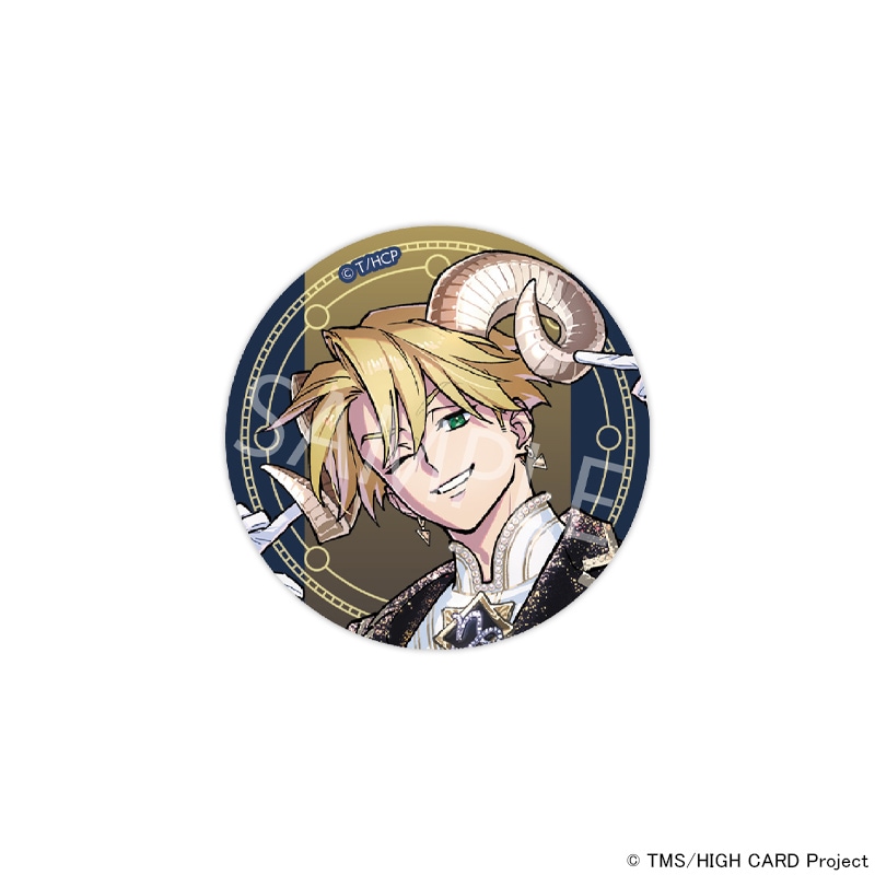 HIGH CARD』コラボカフェ 描き下ろし缶バッジ[フィン] アニメキャラ