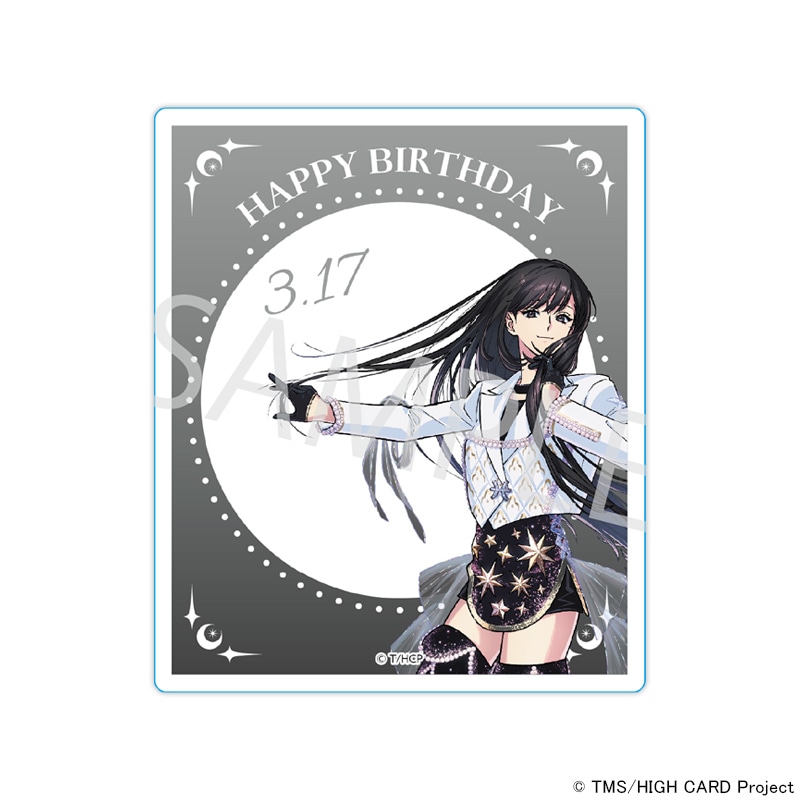 【 09/17 発送予定】 『HIGH CARD』コラボカフェ バースデーアクリルカード[ウェンディ] グッズ