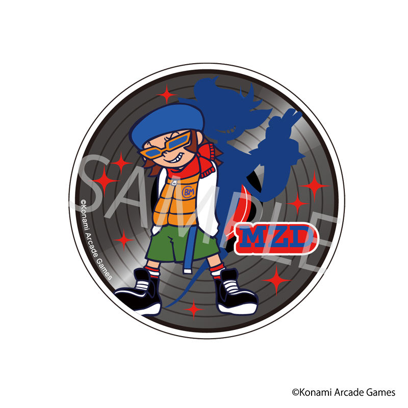 pop'n music」 星空コラボカフェ DISK風アクリルコースター[MZD