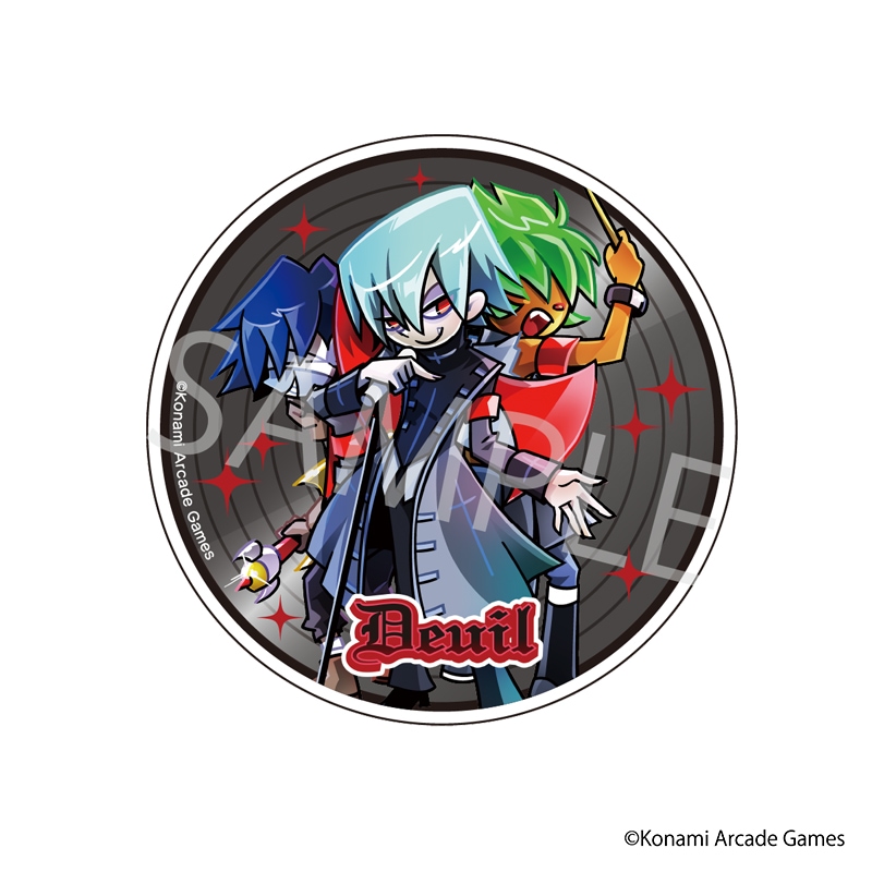 pop'n music」 星空コラボカフェ DISK風アクリルコースター[Deuil