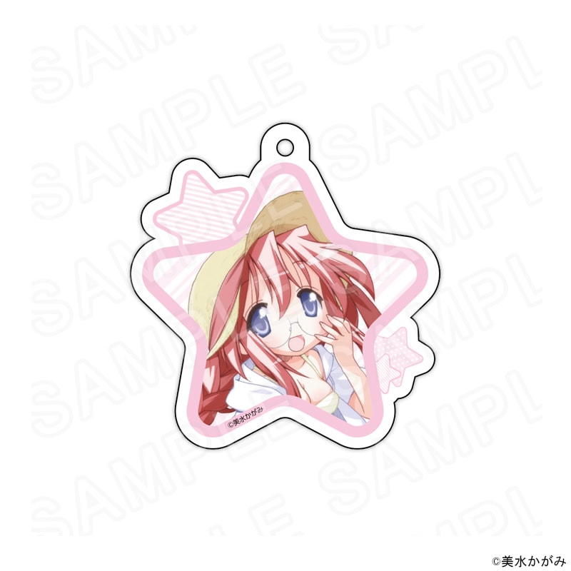 【 10/12 発送予定】 『らき☆すた』 アクリルキーホルダー 高良みゆき グッズ
