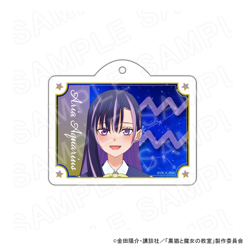 【 10/16 発送予定】 TVアニメ「黒猫と魔女の教室」 アクリルキーホルダー アリア・アクエリアス グッズ