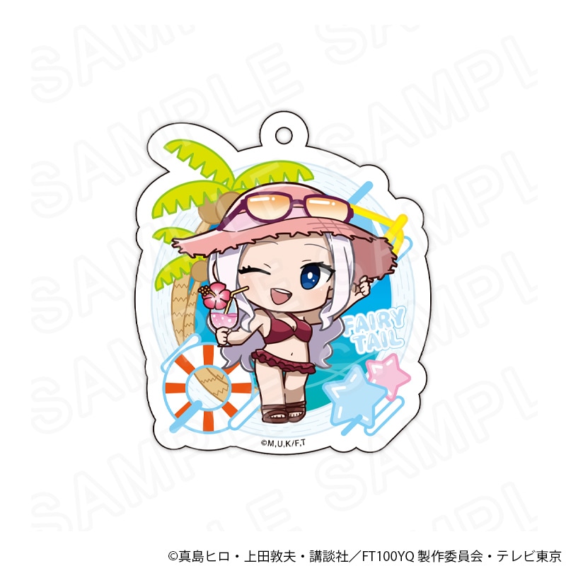 【 10/25 発送予定】 TVアニメ「FAIRY TAIL 100年クエスト」 アクリルキーホルダー バカンスVer ミラジェーン グッズ