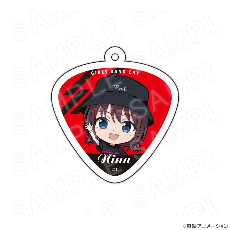 【 09/09 発送予定】 アニメ「ガールズバンドクライ」 ミニキャラアクリルキーホルダー 井芹仁菜 グッズ