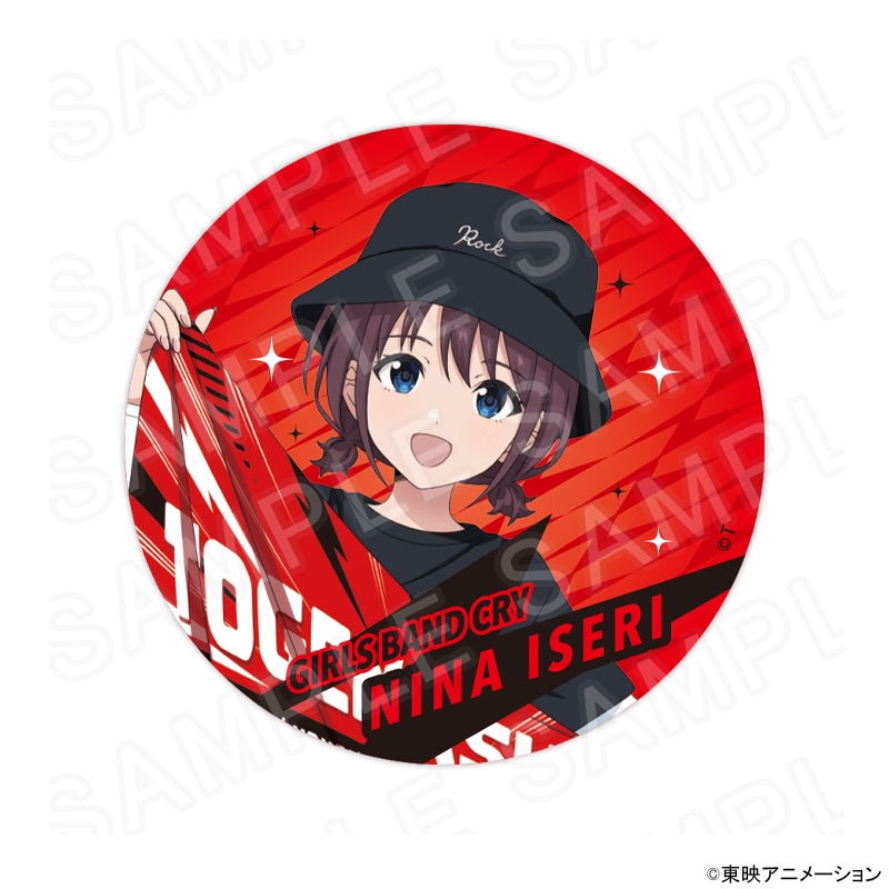 【 09/09 発送予定】 アニメ「ガールズバンドクライ」 BIGホログラム缶バッジ 井芹仁菜 グッズ