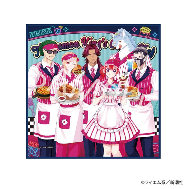 【 10/12 発送予定】 『魔王城の料理番』100万部記念コラボカフェ ミニタオル グッズ