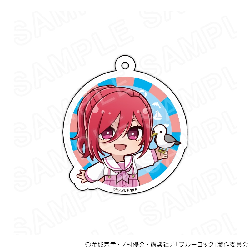 【 09/04 発送予定】 TVアニメ『ブルーロック』 キーホルダー セーラーVer 千切 豹馬 グッズ
