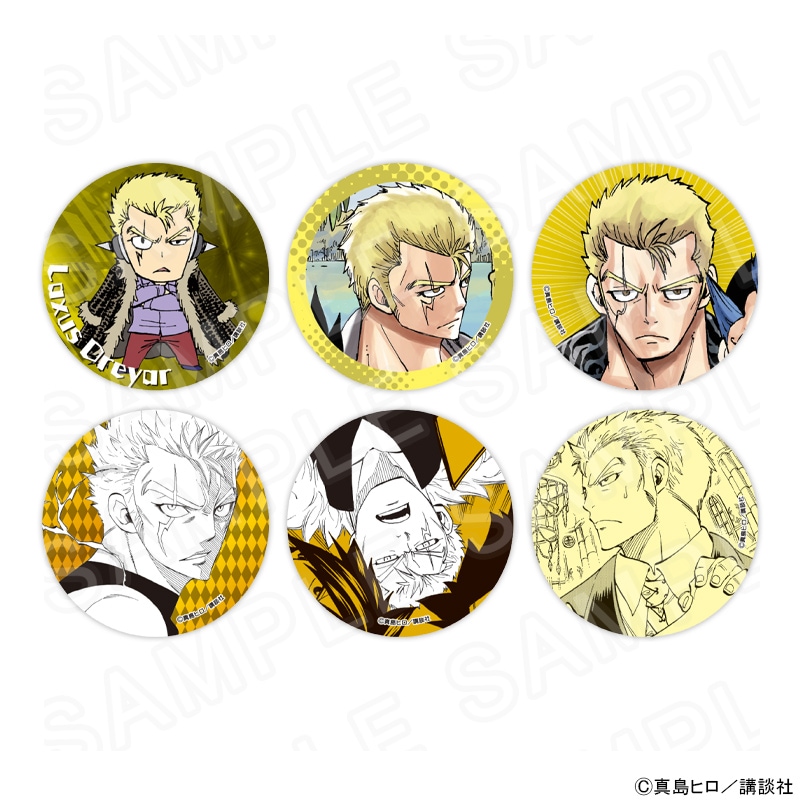 原作「FAIRY TAIL」 コレクション缶バッジ（ラクサス） BOX アニメ