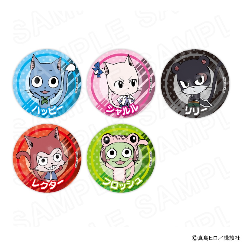 【 11/03 発送予定】 原作「FAIRY TAIL」 コレクション缶バッジ(エクシード) BOX ※BOX販売 グッズ