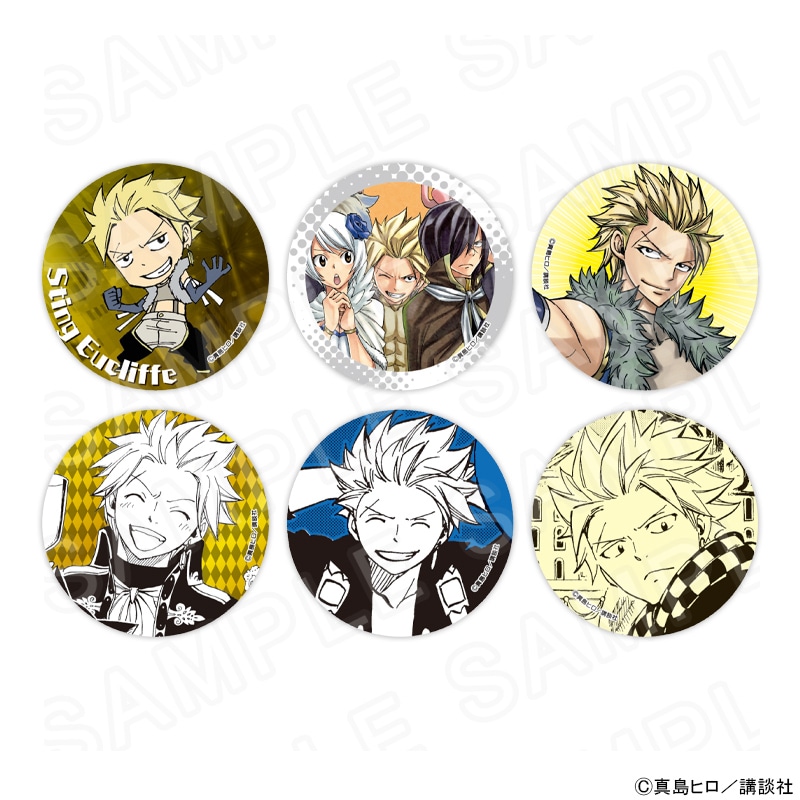 【 10/27 発送予定】 原作「FAIRY TAIL」 コレクション缶バッジ(スティング) バラ ※ランダム販売 グッズ