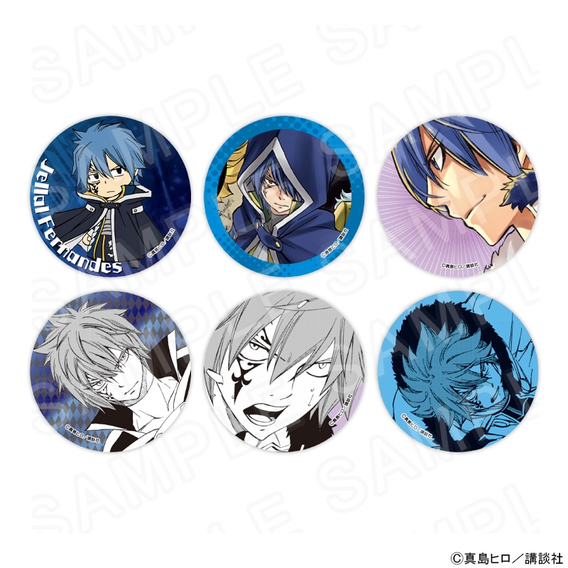 【 11/03 発送予定】 原作「FAIRY TAIL」 コレクション缶バッジ（ジェラール） バラ ※ランダム販売 グッズ