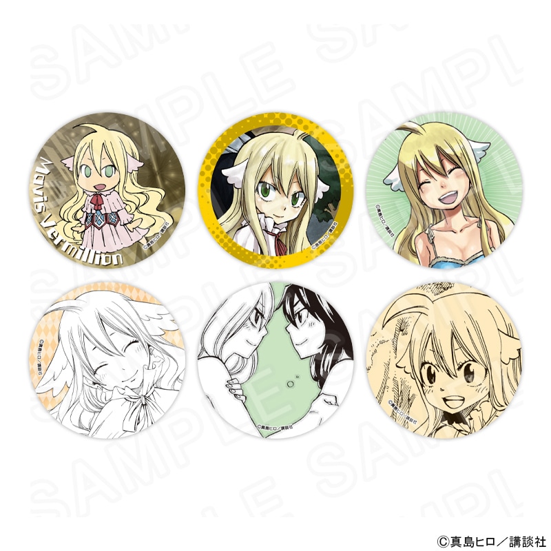 【 11/03 発送予定】 原作「FAIRY TAIL」 コレクション缶バッジ（メイビス） バラ ※ランダム販売 グッズ