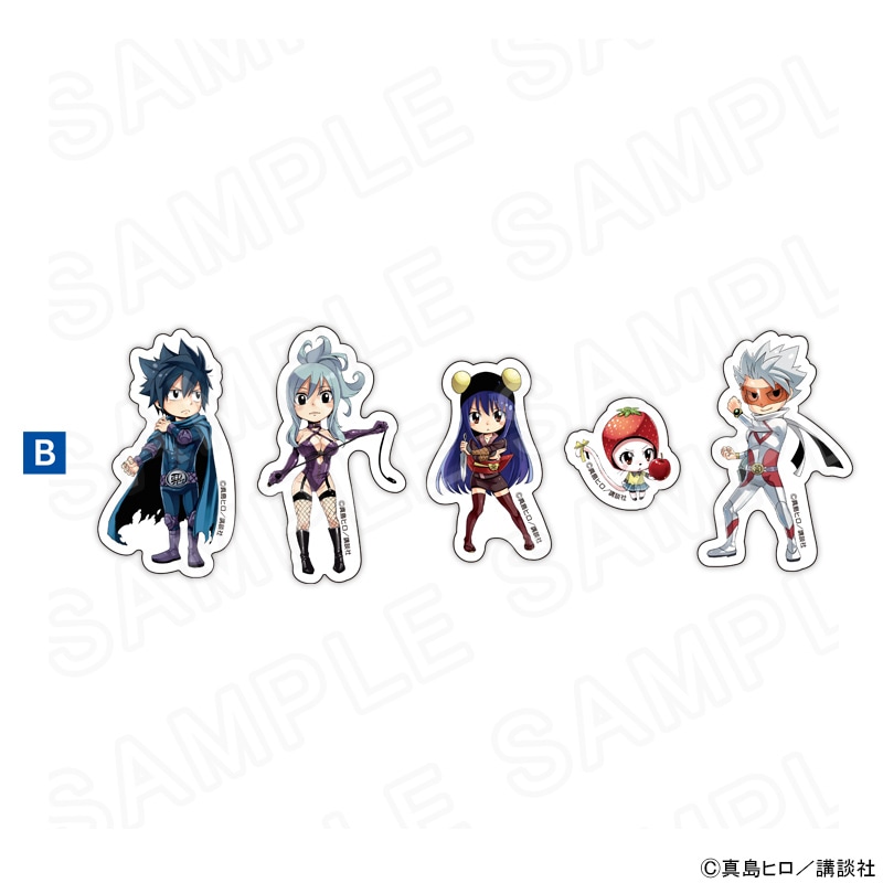 【 10/27 発送予定】 原作「FAIRY TAIL」 ステッカーセット B グッズ