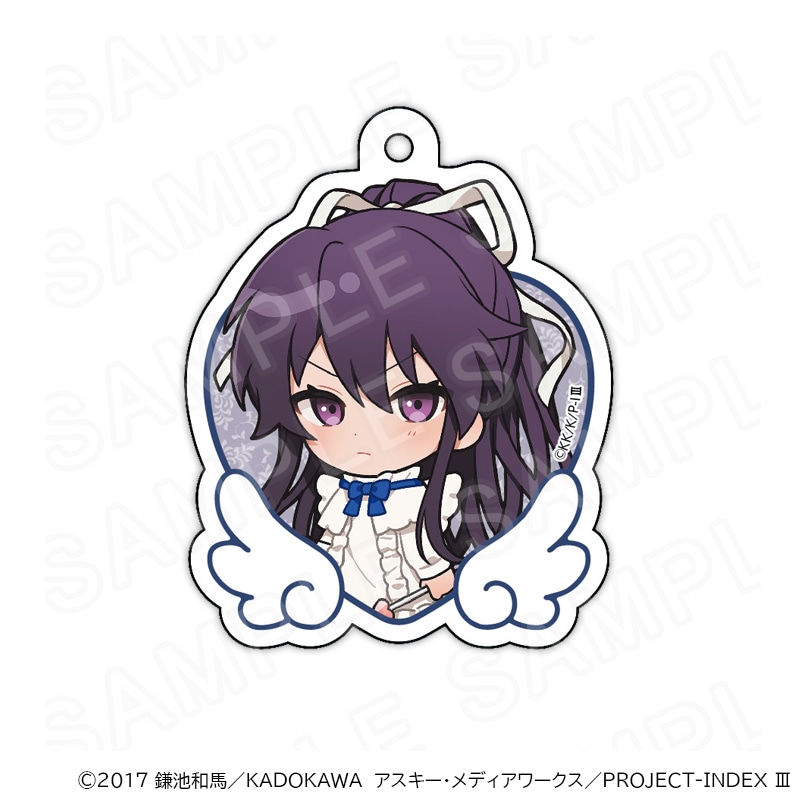 【 10/14 発送予定】 「とある」シリーズ キューピット ミニキャラアクリルキーホルダー 神裂火織 グッズ