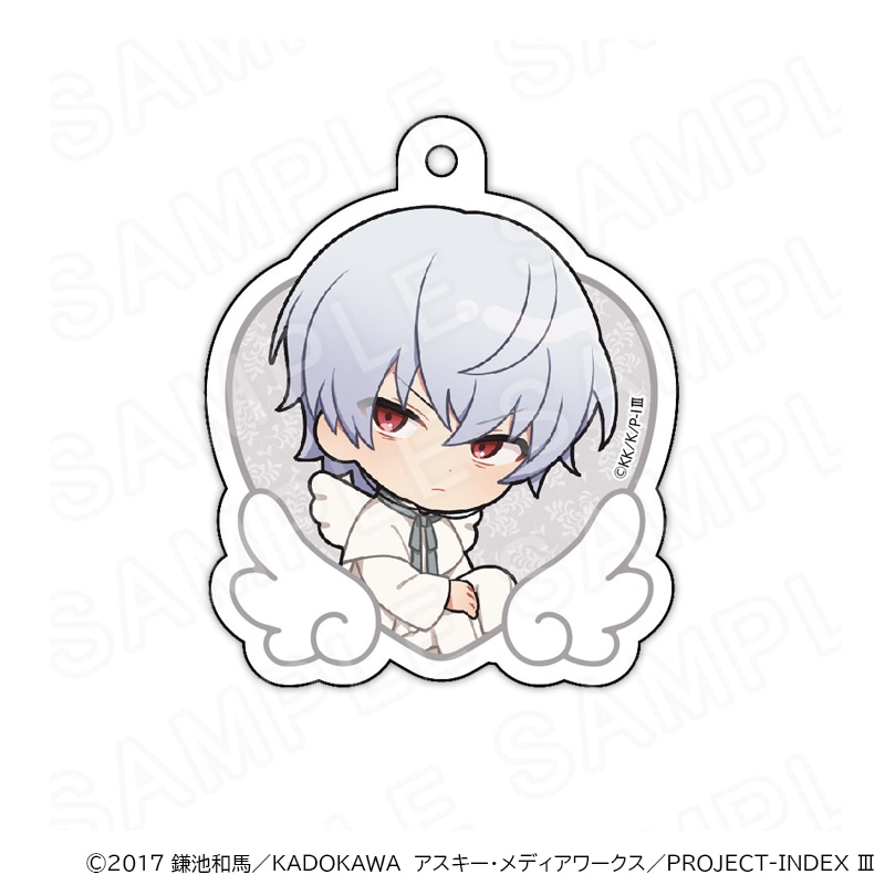 【 10/14 発送予定】 「とある」シリーズ キューピット ミニキャラアクリルキーホルダー アクセラレータ グッズ