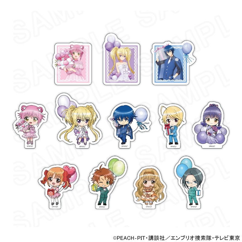  TVアニメ『しゅごキャラ！』あむ誕生日記念POPUPSHOP ダイカットステッカー　コンプリートBOX ※BOX販売
