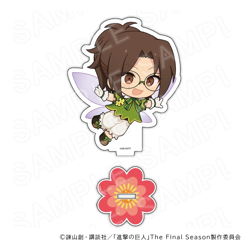 小）⑧未開封 新品 「進撃の巨人」バンジ•ゾエ アクリルスタンド 非売品 TVアニメ『進撃の巨人』 アクリルスタンド 妖精Ver（ハンジ・ゾエ