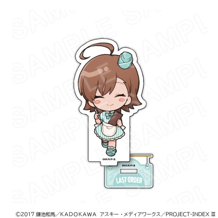 【 10/30 発送予定】 「とある」シリーズ レトロウェイター ミニキャラアクリルスタンド ラストオーダー
