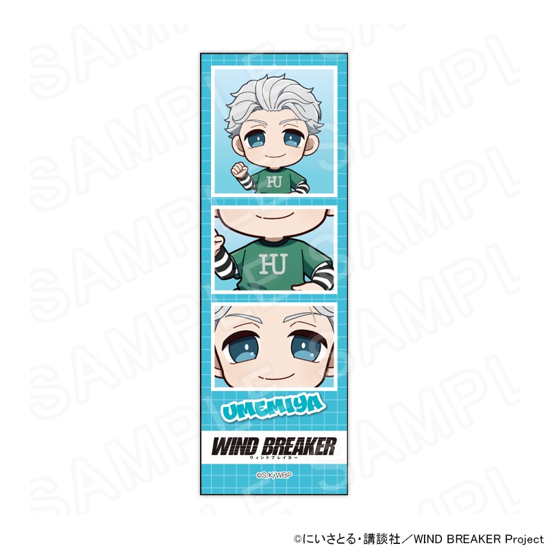 【 11/12 発送予定】 TVアニメ『WIND BREAKER』 (2609) ミニキャラフォトグレイ風カード 梅宮一
