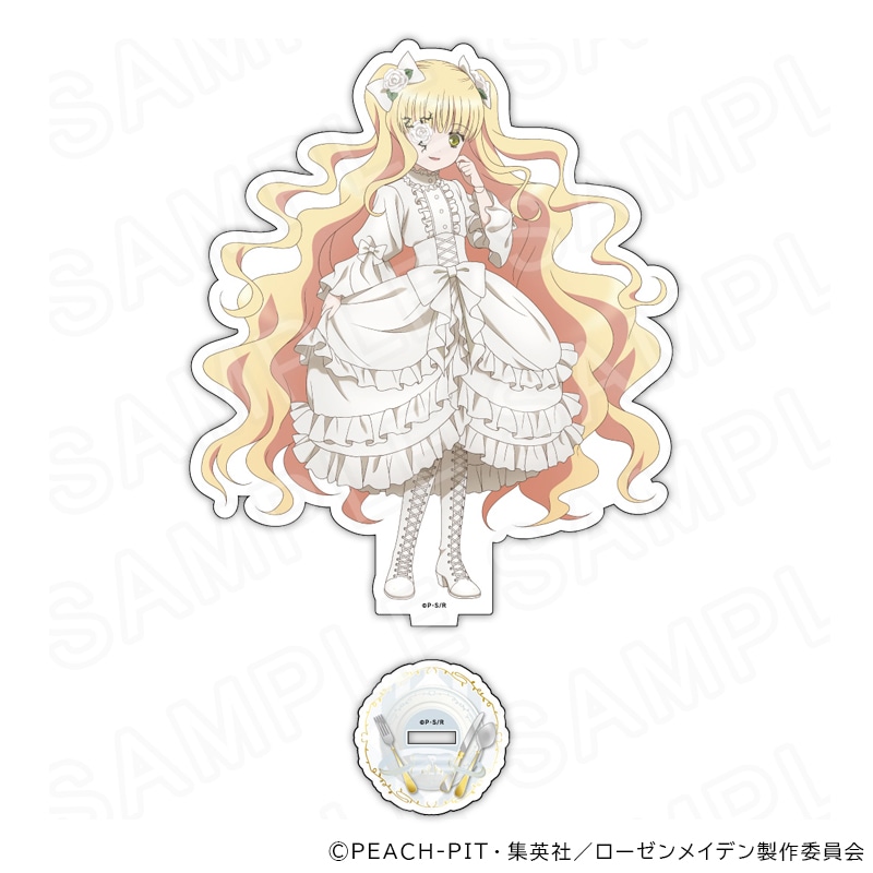 ローゼンメイデン 雪華綺晶 アクリルスタンドまとめ売り TVアニメ『ローゼンメイデン』 描き下ろしアクリルスタンド スイーツ