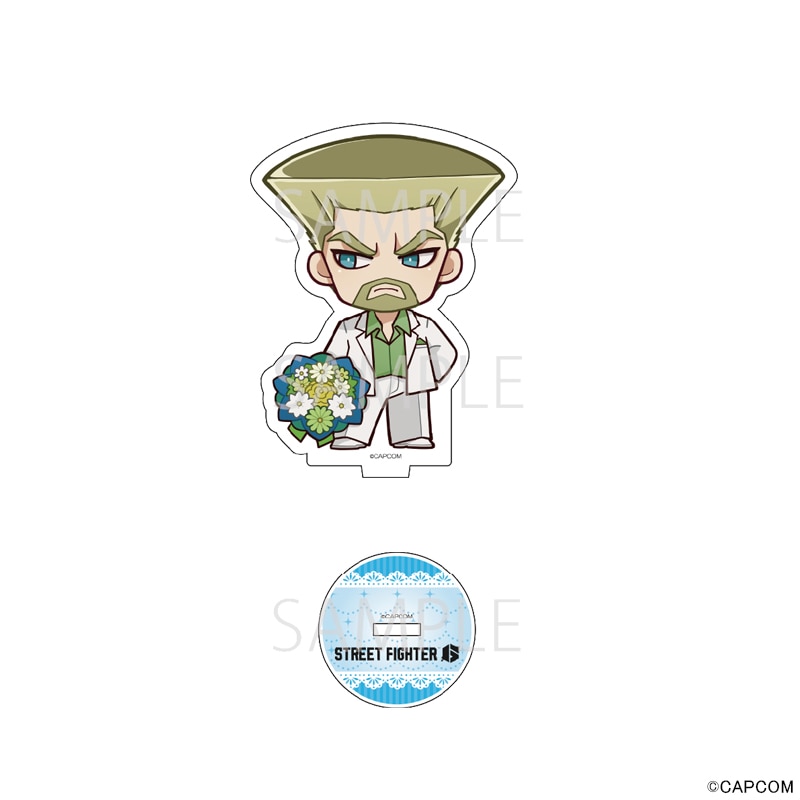ストリートファイター　アクリルスタンド　POPUP SHOP　セット ストリートファイター6』2周年POPUPSHOP 2周年ミニキャラ