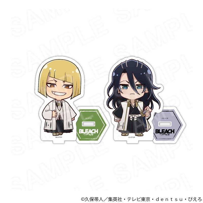 BLEACH プリンセスカフェ アクリルスタンド　ハッシュヴァルト　3点 BLEACH プリンセスカフェ アクリルスタンド ハッシュヴァルト 3