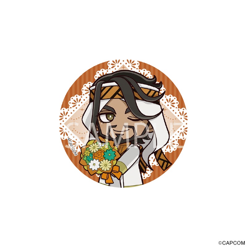 ストリートファイター6 ジュリ 缶バッジ カプコンカフェ ストリートファイター6 カプコンカフェ トレーディング 缶バッジ