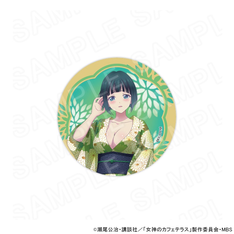 女神のカフェテラス あたりツキ! トレーディング缶バッジ 20種類 コンプリート 女神のカフェテラス】 トレーディング缶バッジ