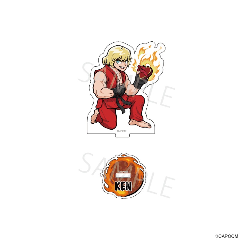 ストリートファイター　アクリルスタンド　POPUP SHOP　セット ストリートファイター6』POPUPSHOP ミニキャラアクリルスタンド