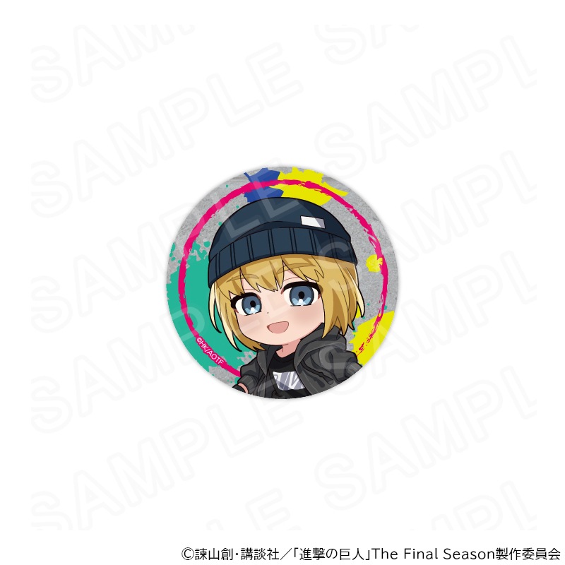 進撃の巨人 character1 Street 2019 会場限定 缶バッジ TVアニメ『進撃の巨人』 ミニキャラ缶バッジセット ストリート
