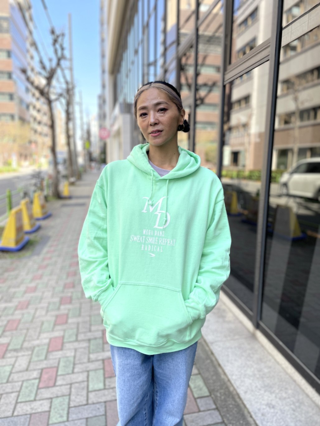 naptime プルオーバーパーカー ミントグリーン