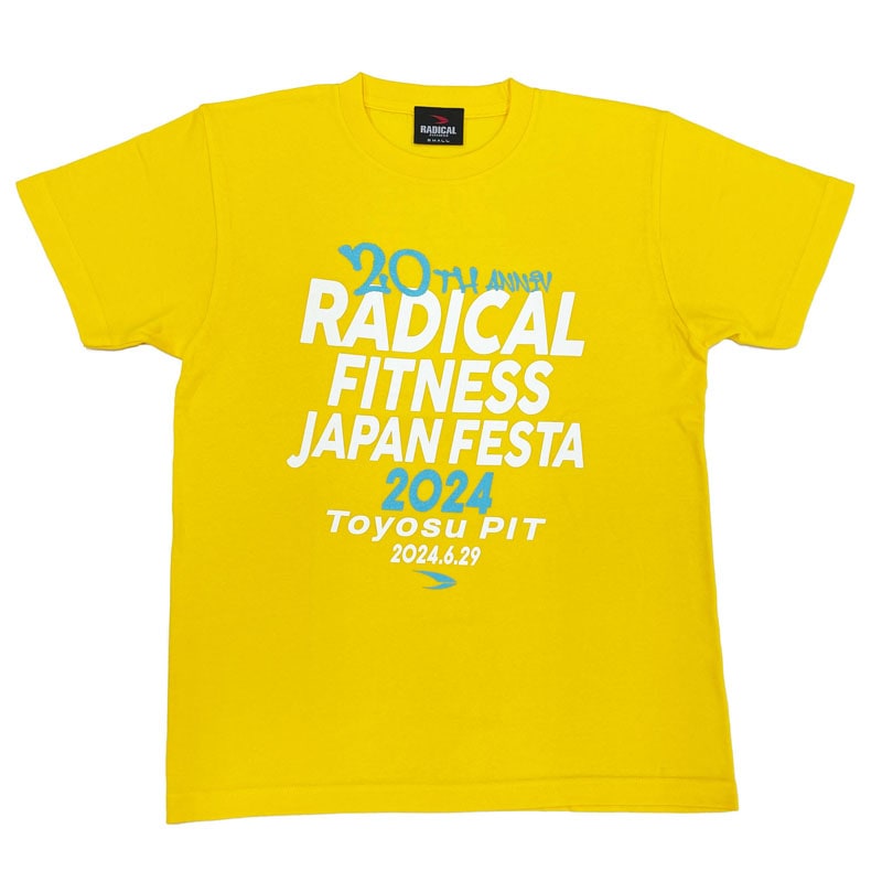 FESTA2024 RADICAL20thAnniv. コットンTシャツ＜イエロー＞