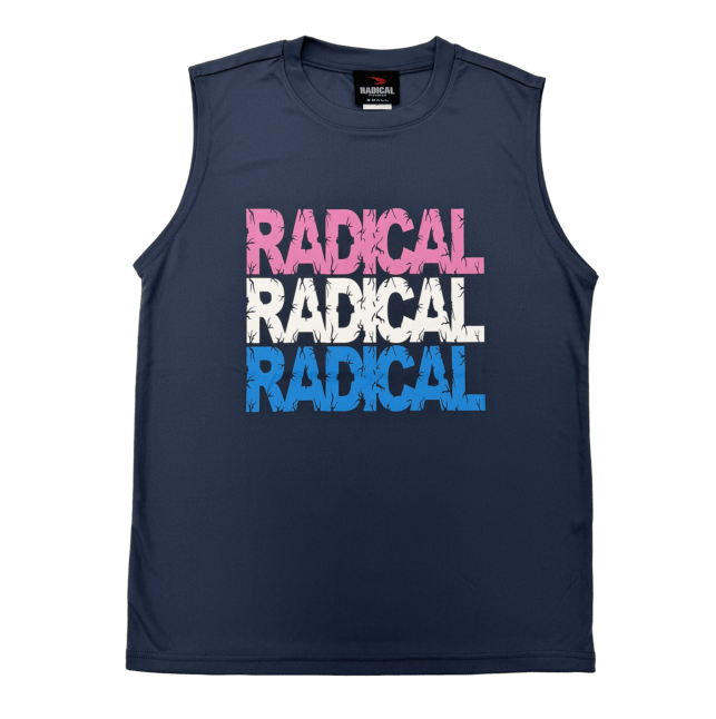 ３RADICAL ノースリーブ＜ブルー＞