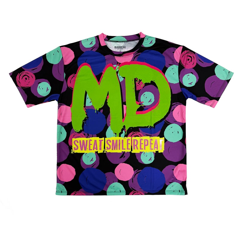 MEGA DANCE RADICAL FITNESS Tシャツ MEGA DANCE RADICAL FITNESS T