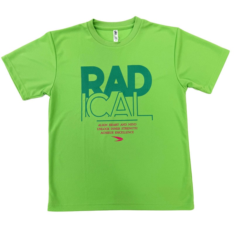 RADICALドライTシャツ＜グリーン＞
