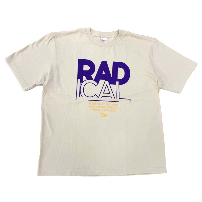 RADICALコットンBIG Tシャツ ＜ライトベージュ＞