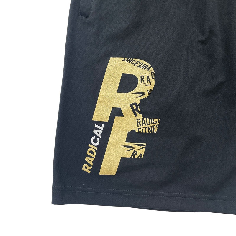 FESTA2025ベーシックハーフパンツ<ブラック×ゴールド>