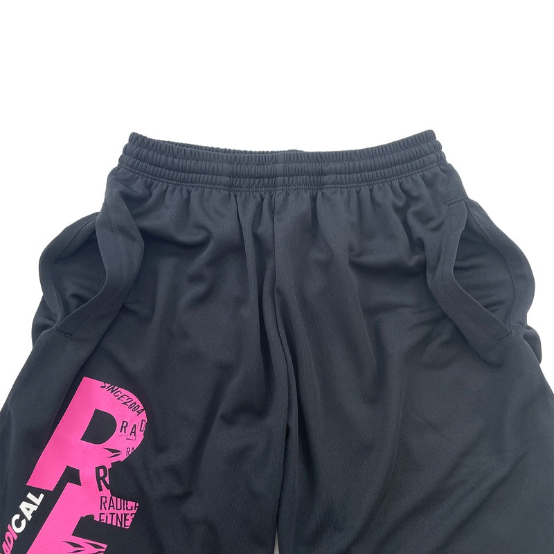 FESTA2025ベーシックハーフパンツ<ブラック×ピンク>