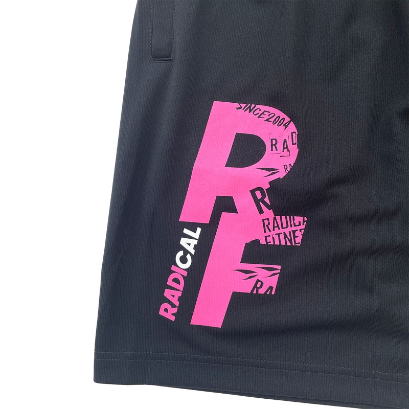 FESTA2025ベーシックハーフパンツ<ブラック×ピンク>