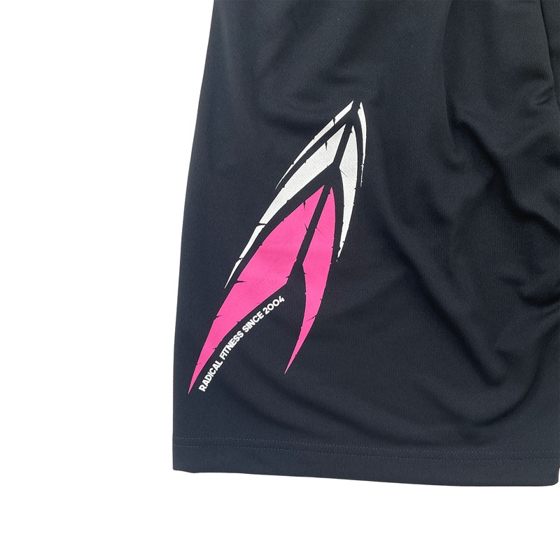 FESTA2025ベーシックハーフパンツ<ブラック×ピンク>