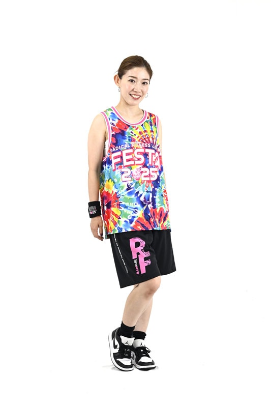 FESTA2025ベーシックハーフパンツ<ブラック×ピンク>